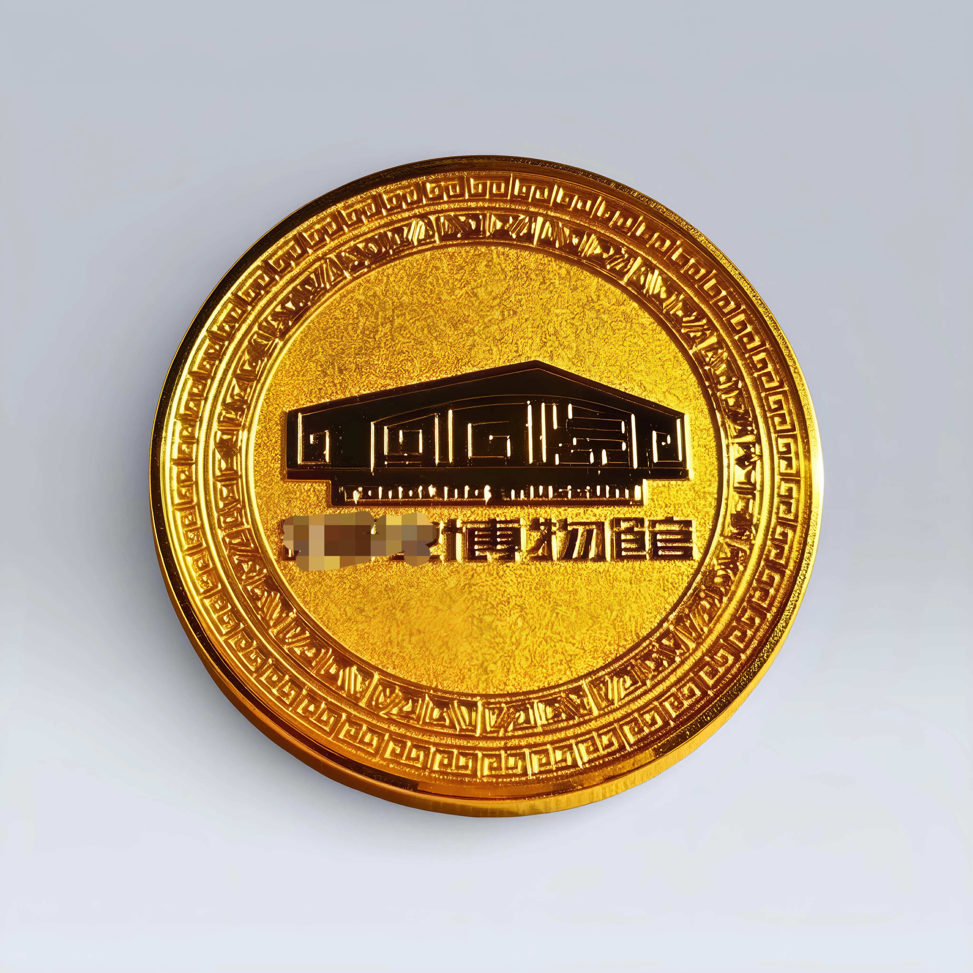 博物馆纪念币 金属工艺品